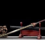 Zwaard Chinees Katana Rood