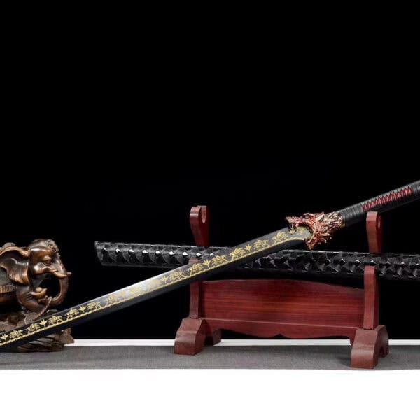 Zwaard Chinees Katana Rood