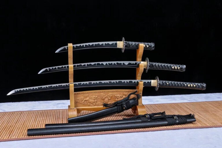 Zwarte Vlam Japanse Zwaardenset