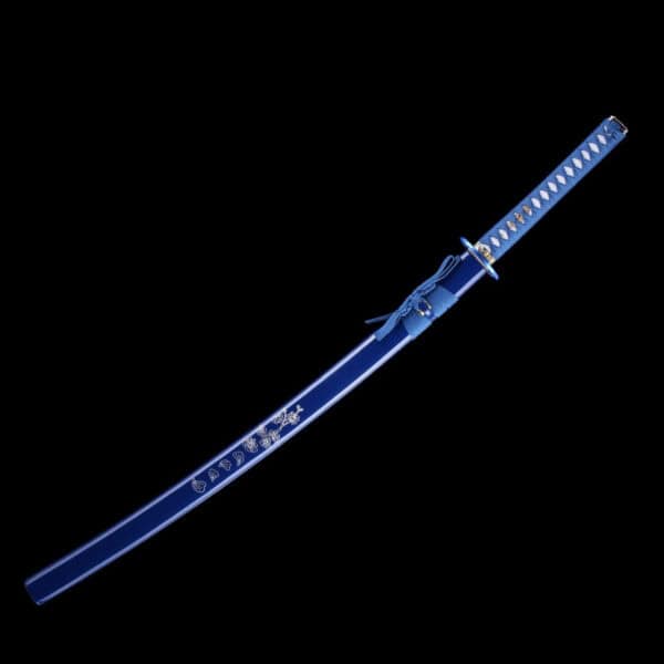 Blauw Stalen Katana
