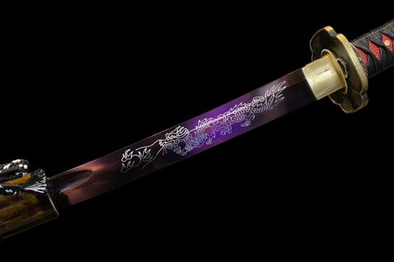Drakenkatana Paarse Kling