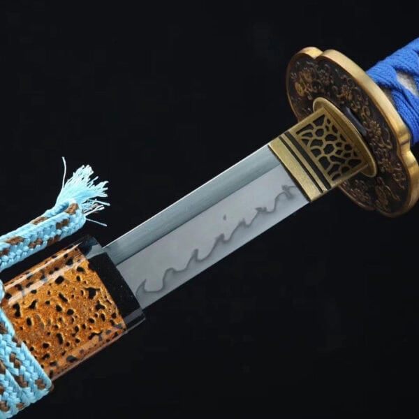 Blauw En Oranje Katana