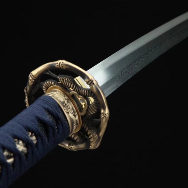 Zwart en Groen Katana