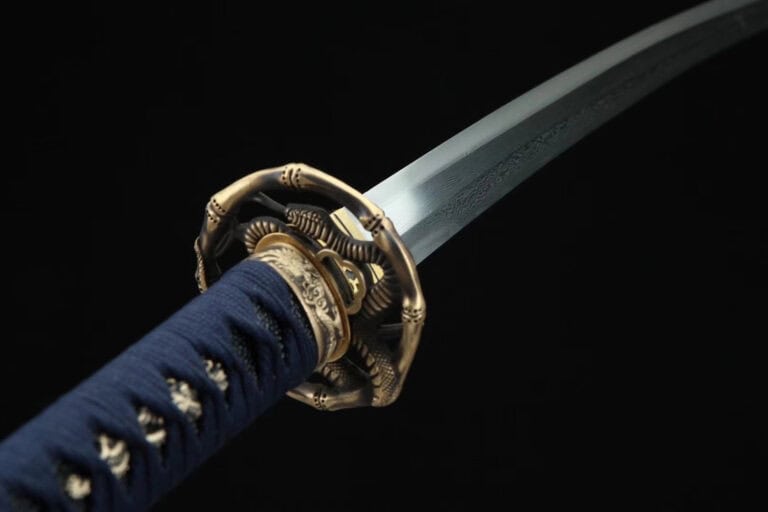 Zwart en Groen Katana