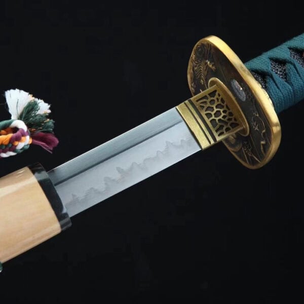Gele Draak Katana Zwaard
