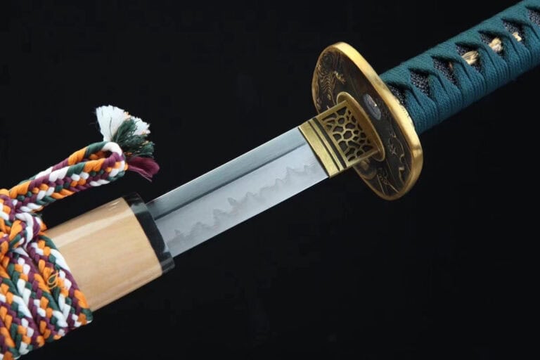 Gele Draak Katana Zwaard