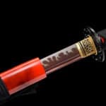 Katana with Red Blade