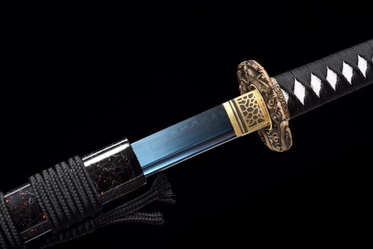 Zwart En Blauw Ijs Katana
