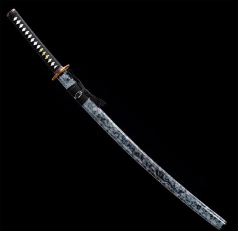 Gemarmerde Katana Saya