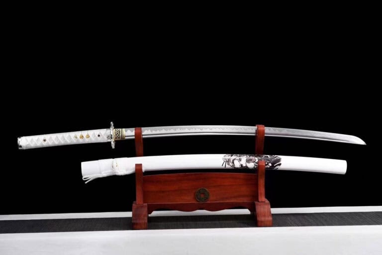 Volledig Witte Manga Katana
