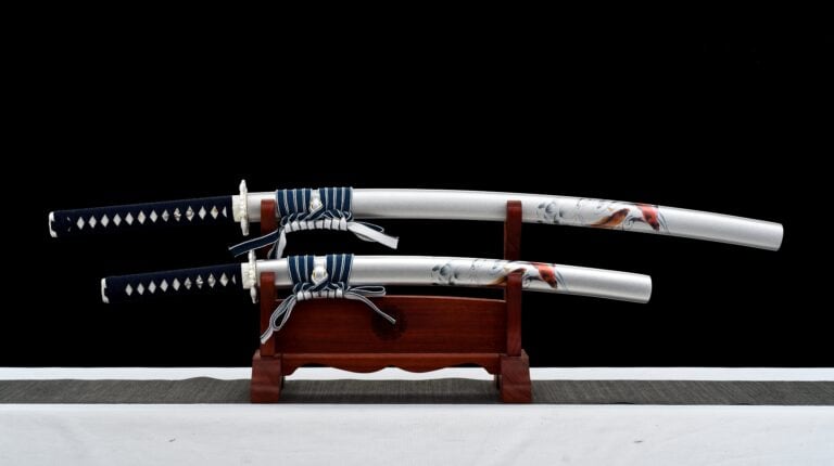 Witte Tanto En Katana Set