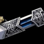 Wit En Blauw Zwaard
