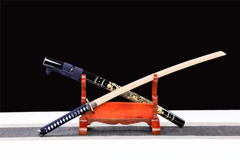Gouden Draak Blauw Bokken