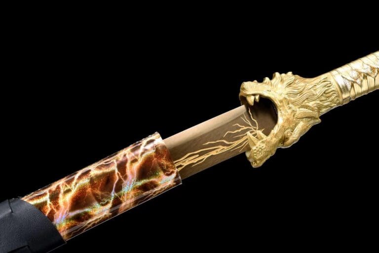 Katana Gouden Draak