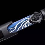 Handgemaakte Witte En Blauwe Chokuto