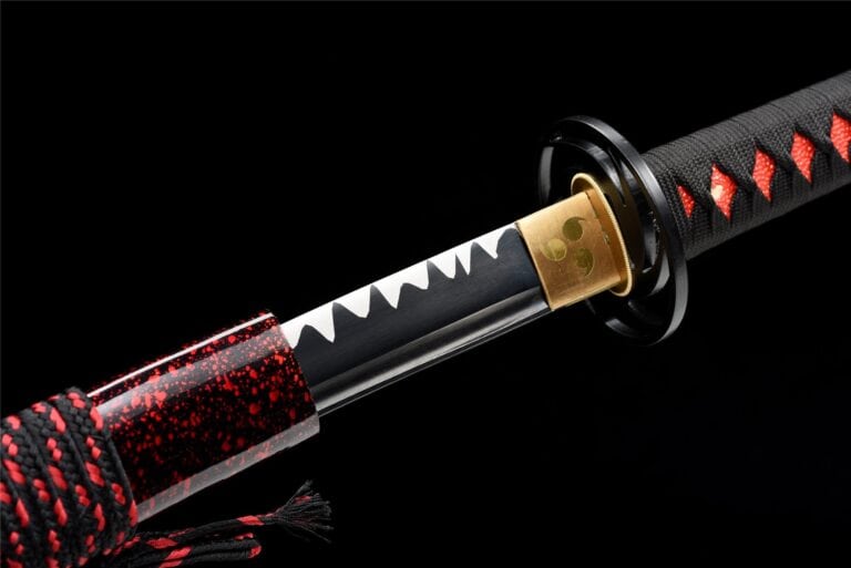 katana sleeves red