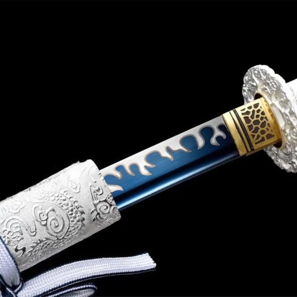 Zilveren Draken Katana