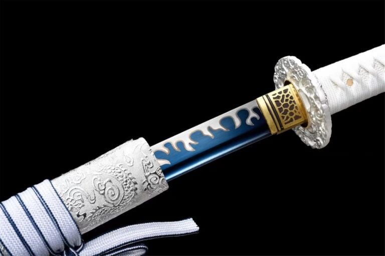 Zilveren Draken Katana