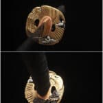 Gelakte Schede En Adelaar Tsuba Katana