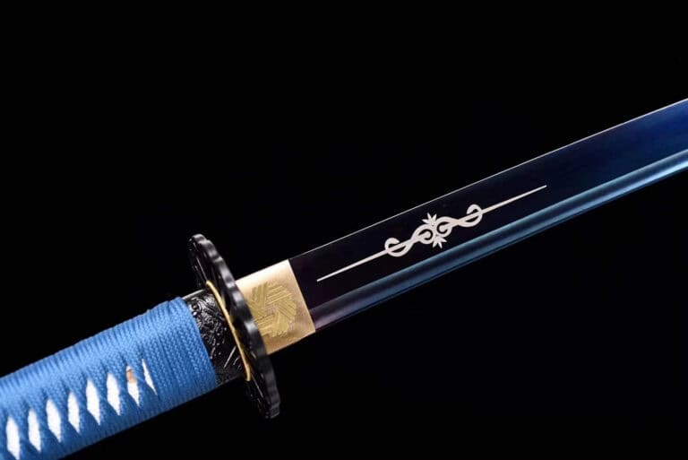 Blauwe Sasaki Katana