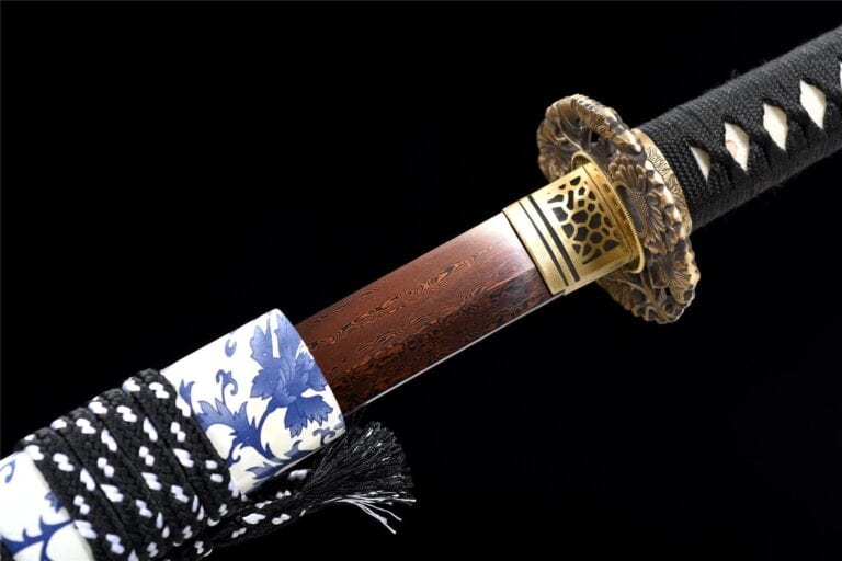 Cyaan Bloem Katana