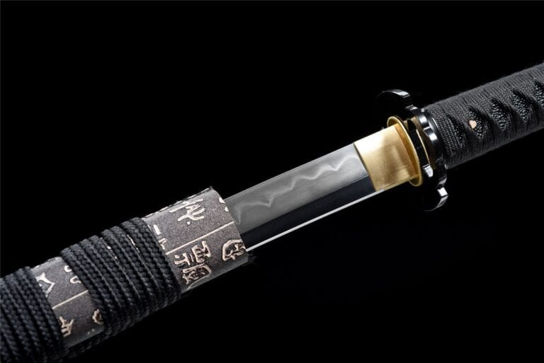 Samurai Zwaard Zwarte Kling