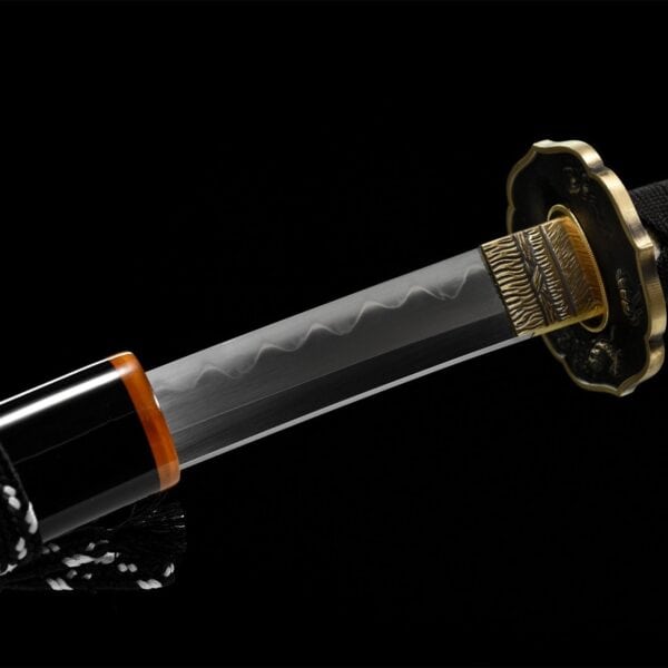 T8 Zwart Koolstofstaal Katana