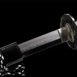 Katana Zwaard Zwart En Wit