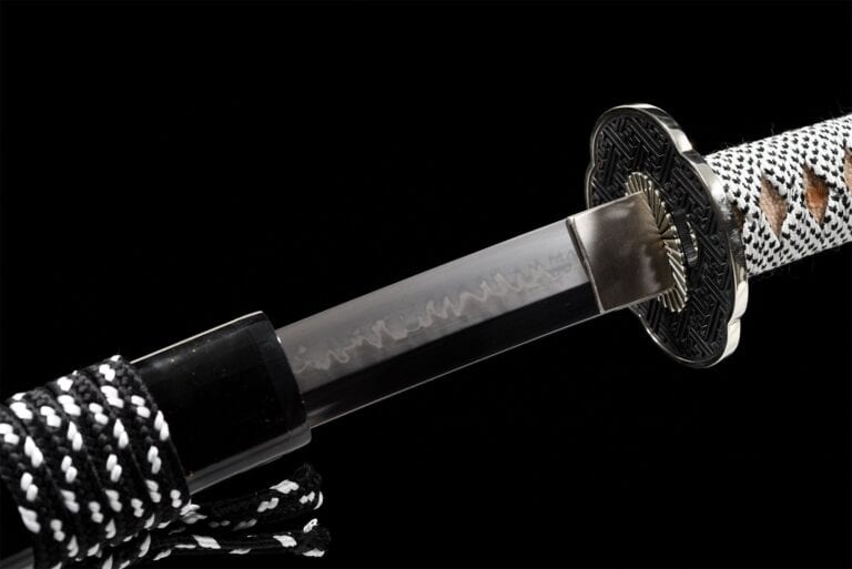 Katana Zwaard Zwart En Wit