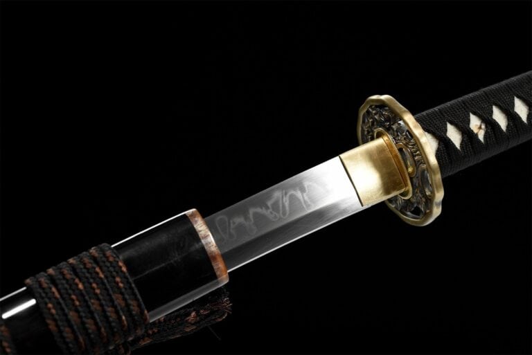 T10 Hoog Koolstofstaal Zwarte Draak Katana