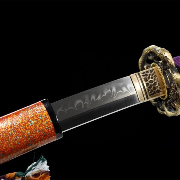 katana sleeves purple