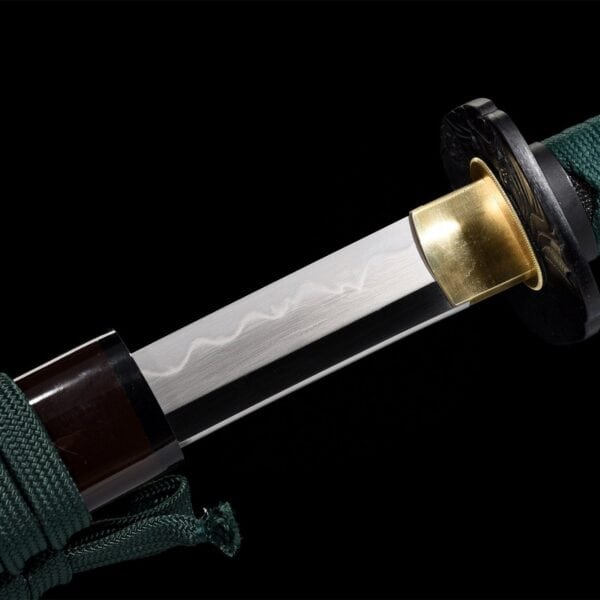 Bruine en Groene Echte Katana