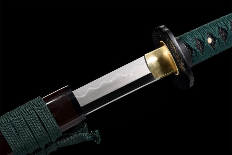 Bruine en Groene Echte Katana
