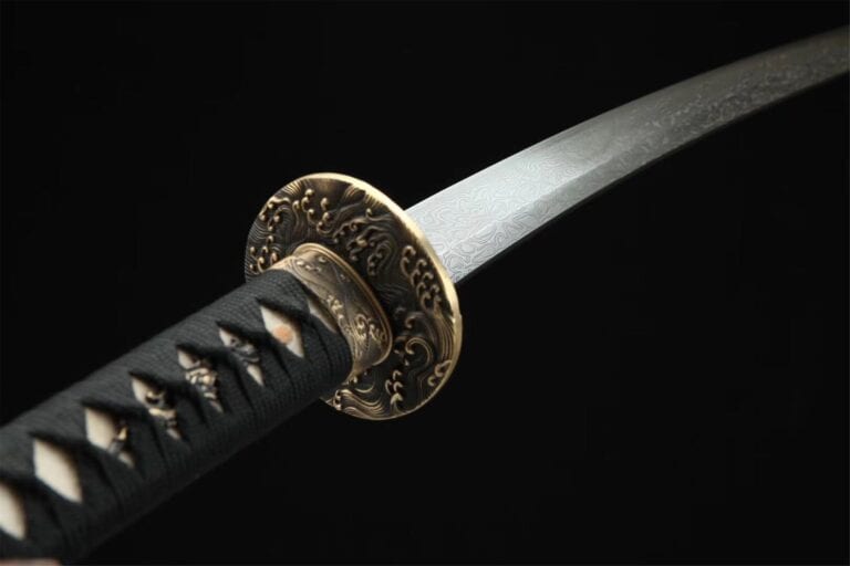 katana red dragon